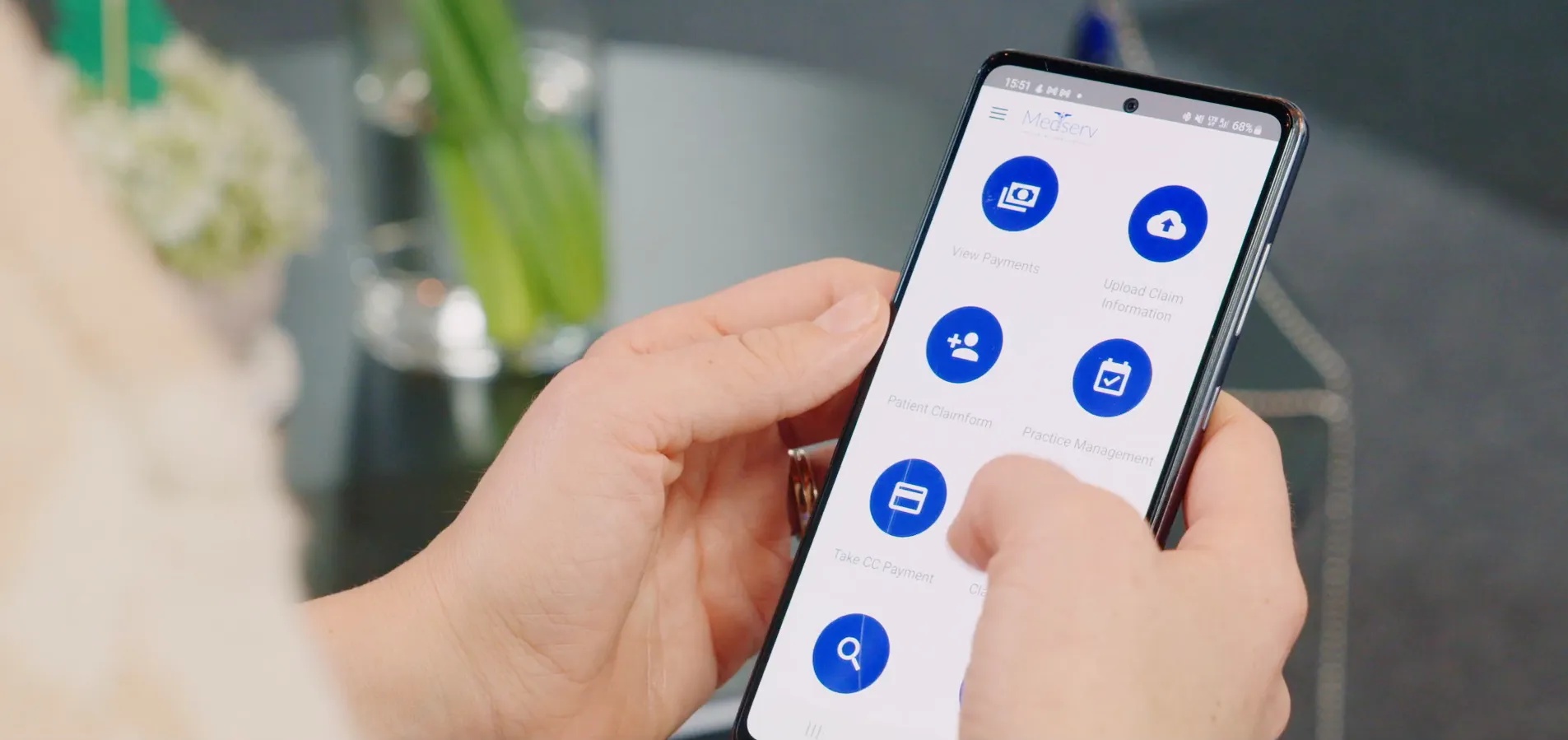 Medserv App Phone